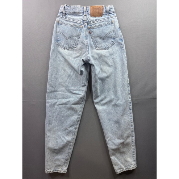 Levi's Denim - Levis 560 Vintage Student Fit Jeans Light Wash Orange Tab 25x29 High Rise 90s